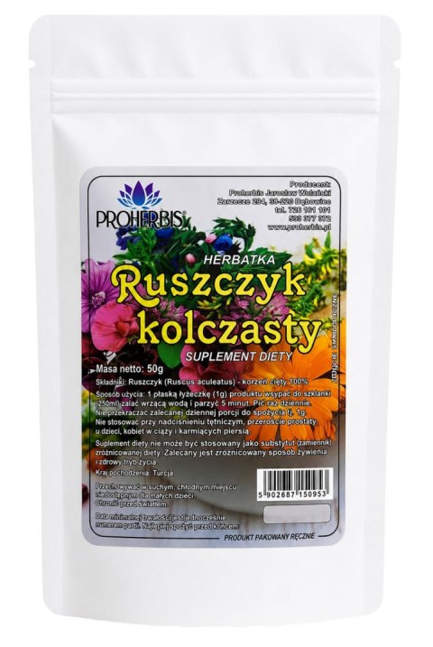 PROHERBIS Ruszczyk kolczasty - korzeń cięty 50g