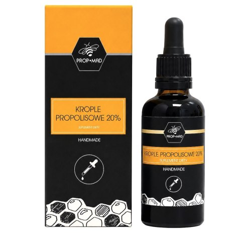 PROP-MAD Krople propolisowe 20% 50ml