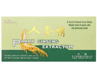 Panax Ginseng extractum - żeń-szeń ampułki 10 x 10ml MERIDIAN