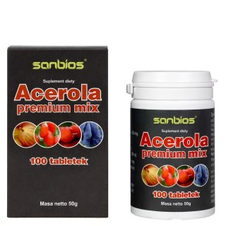 SANBIOS Acerola premium mix 100 tabl.