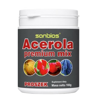 SANBIOS Acerola premium mix proszek 160g