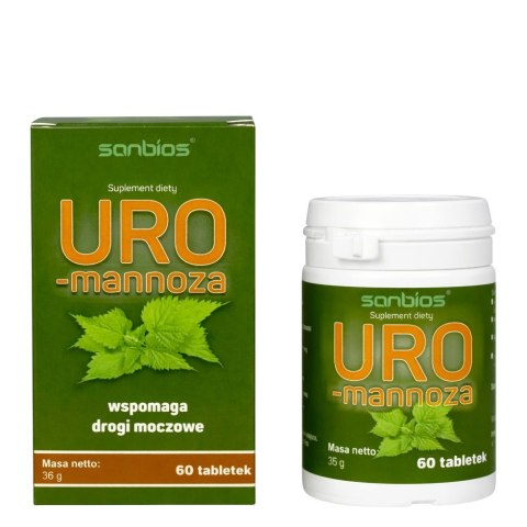 SANBIOS URO-mannoza 60 tabl.