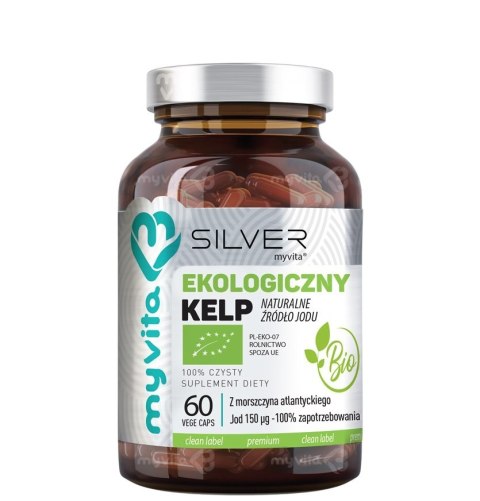 SILVER Kelp BIO 150mcg jodu, 60kaps. MyVita