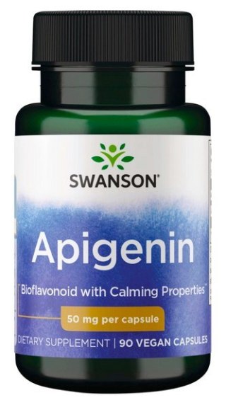 SWANSON Apigenina 50mg, 90kaps.