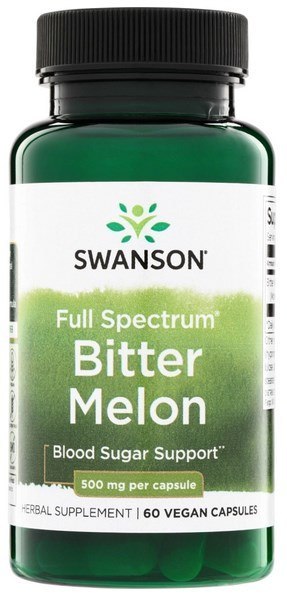 SWANSON Bitter Melon 500mg, 60kaps. - Gorzki melon
