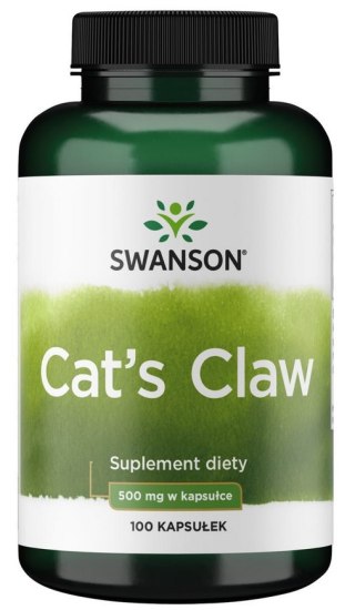 SWANSON Cat's Claw 500mg, 100kaps.