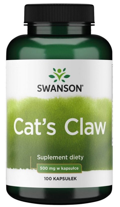 SWANSON Cat's Claw 500mg, 100kaps.