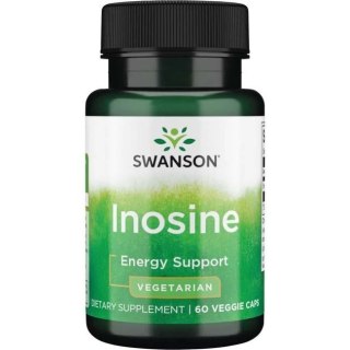 SWANSON Inosine 500mg, 60kaps. - Inozyna