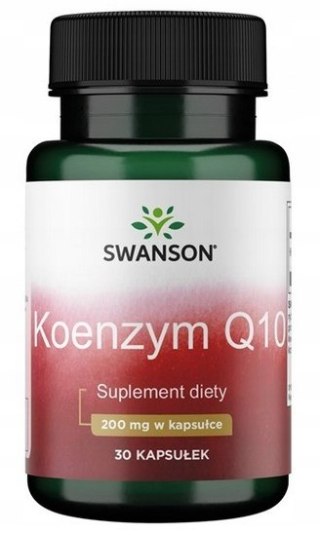 SWANSON Koenzym Q10 200mg, 30kaps.