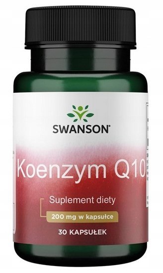 SWANSON Koenzym Q10 200mg, 30kaps.