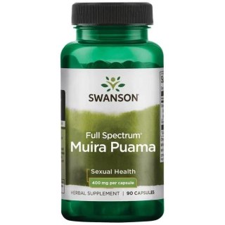 SWANSON Muira Puama 400mg, 90kaps.