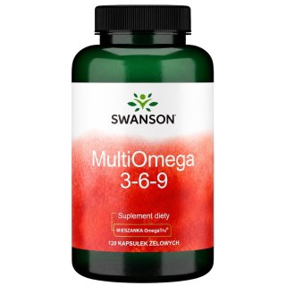 SWANSON MultiOmega 3-6-9 120 sgels.