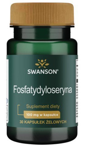 SWANSON Phosphatidylserine 100mg, 30sgels. - Fosfatydyloseryna