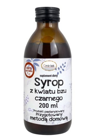 Syrop z kwiatu bzu czarnego 200ml MIR-LEK