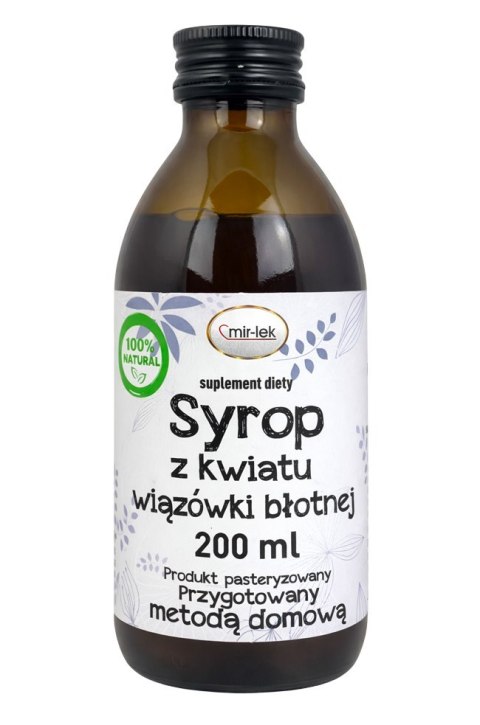 Syrop z kwiatu wiązówki błotnej 200ml MIR-LEK