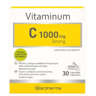Vitaminum C 1000 mg Strong 30kaps. STARPHARMA
