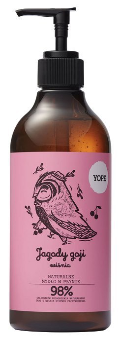 YOPE Mydło w płynie Jagody goji i wiśnia 500ml