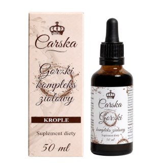 CARSKA Gorzki kompleks ziołowy 50ml