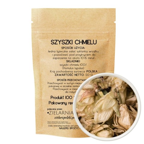 Chmiel szyszki 50g ZIELARZPOLSKI.PL