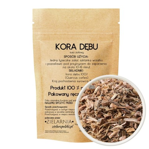 Dąb kora 50g ZIELARZPOLSKI.PL