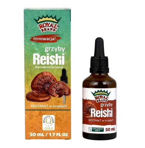 Ekstrakt z grzybów reishi 50ml ROYAL BRAND