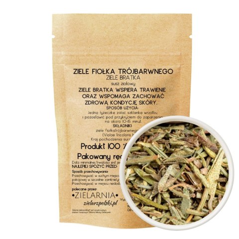 Fiołek trójbarwny ziele 50g ZIELARZPOLSKI.PL