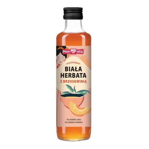 Herbata Biała z brzoskwinią 250ml POLSKA RÓŻA
