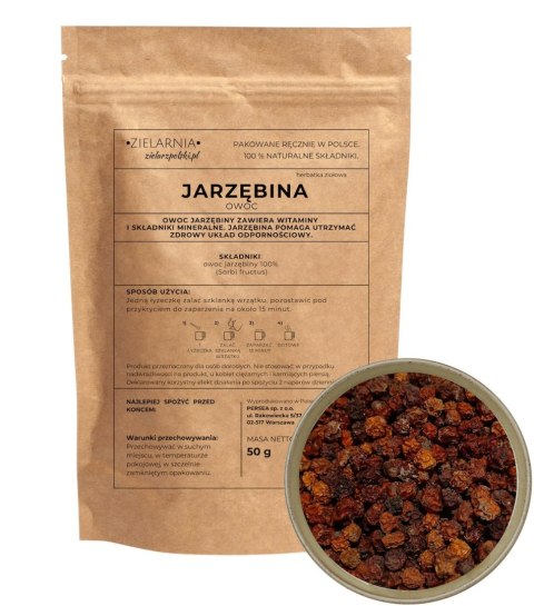 Jarzębina owoc 50g ZIELARZPOLSKI.PL