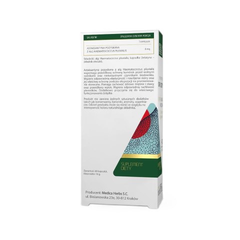 MEDICA HERBS Astaksantyna 6mg, 60 kaps.