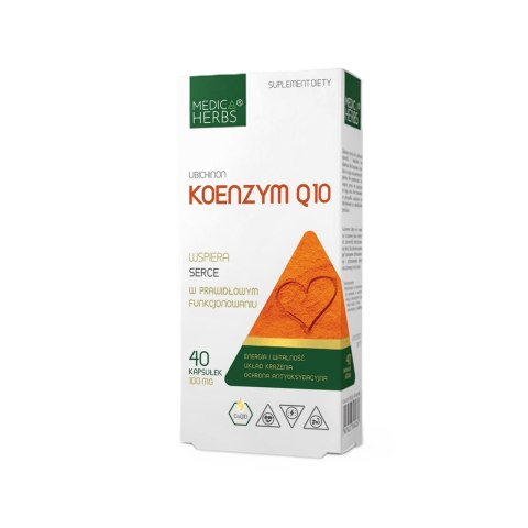 MEDICA HERBS Koenzym Q10 100mg, 40 kaps.