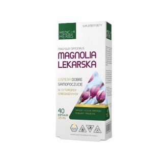 MEDICA HERBS Magnolia Lekarska 225mg, 40 kaps.