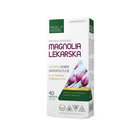 MEDICA HERBS Magnolia Lekarska 225mg, 40 kaps.