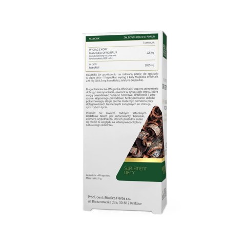 MEDICA HERBS Magnolia Lekarska 225mg, 40 kaps.