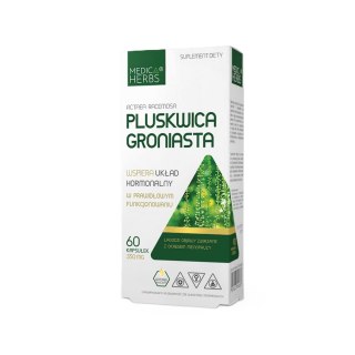 MEDICA HERBS Pluskwica Groniasta 350mg, 60 kaps.