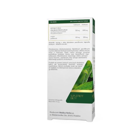 MEDICA HERBS Wierzbownica drobnokwiatowa 520mg, 60 kaps.