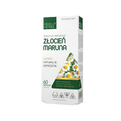MEDICA HERBS Złocień Maruna 520mg, 60 kaps.