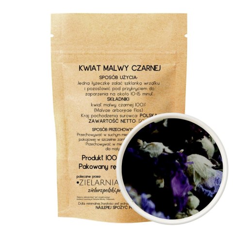 Malwa czarna kwiat 50g ZIELARZPOLSKI.PL