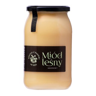 Miód kremowy leśny 1,2kg SPECJAŁ Z PASIEKI