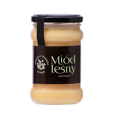 Miód kremowy leśny 380g SPECJAŁ Z PASIEKI