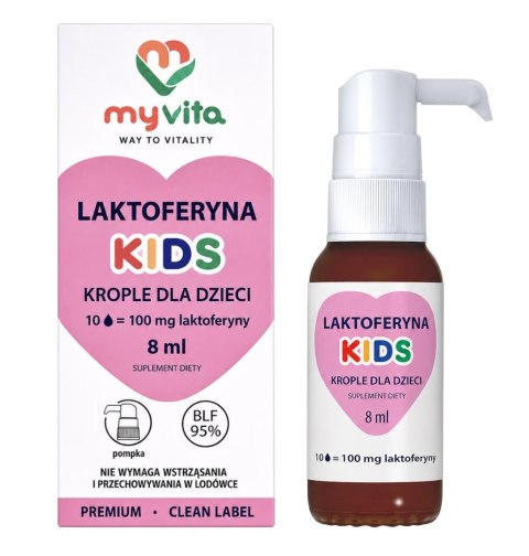 MyVita Laktoferyna kids krople dla dzieci 8ml