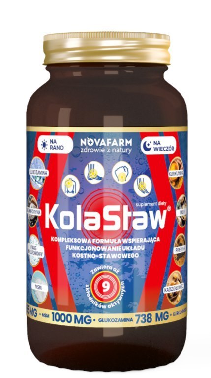 NOVAFARM KolaStaw kapsułki 100 szt - wsparcie układu kostno-stawowego