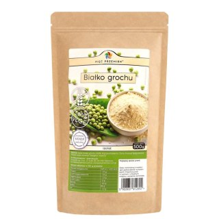 PIĘĆ PRZEMIAN Białko grochu bezglutenowe 500g