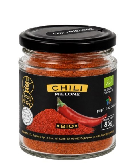 PIĘĆ PRZEMIAN Chili mielone bezglutenowe BIO 85g