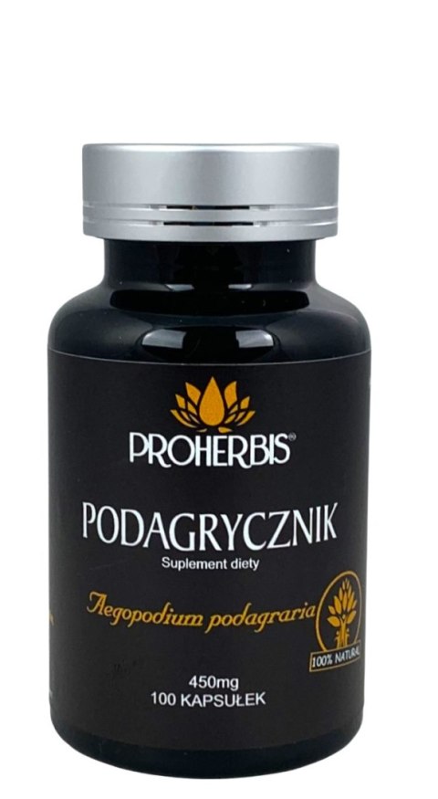 PROHERBIS Podagrycznik pospolity 450mg, 100 kapsułek