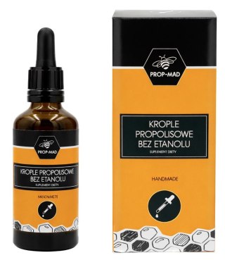 PROP-MAD Krople propolisowe bez etanolu 50ml