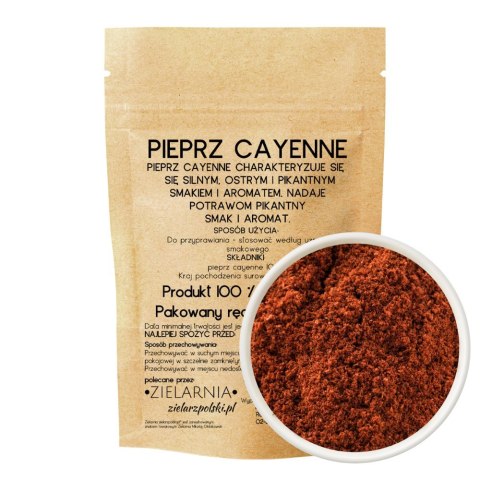 Pieprz cayenne mielony 50g ZIELARZPOLSKI.PL