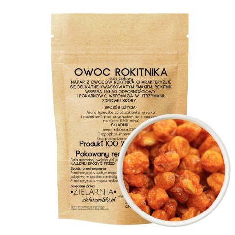 Rokitnik owoc 50g ZIELARZPOLSKI.PL
