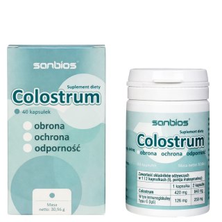 SANBIOS Colostrum 420mg, 60kaps.