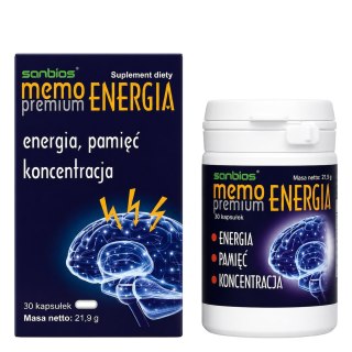 SANBIOS Memoenergia premium 30 kaps.