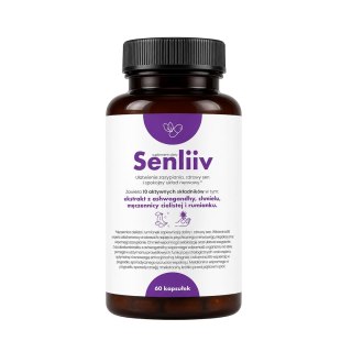 SENLIIV - ułatwienie zasypiania, zdrowy sen 60 kaps.